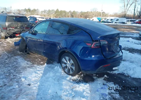 2021 Tesla Model Y Long Range Dual Motor All-Wheel Drive z USA, uszkodzony, nr VIN 5YJYGDEE5MF210479